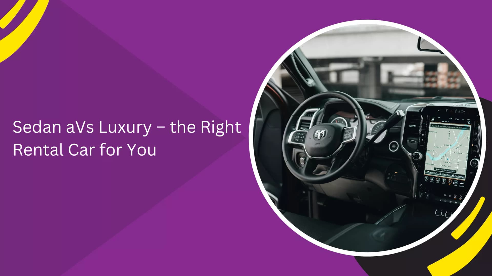 Sedan aVs Luxury – the Right Rental Car for You_blogs