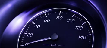 Car speedometer