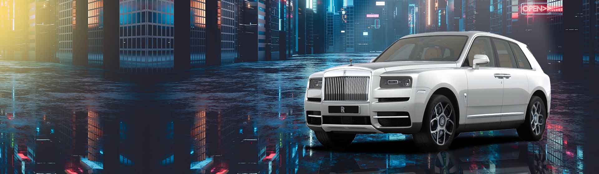 Rolls Royce Cullinan Black Badge 2022 Model on street