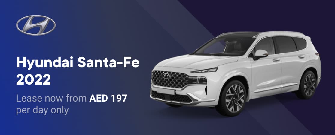 Rent New Hyundai Santa Fe (Model 2022)