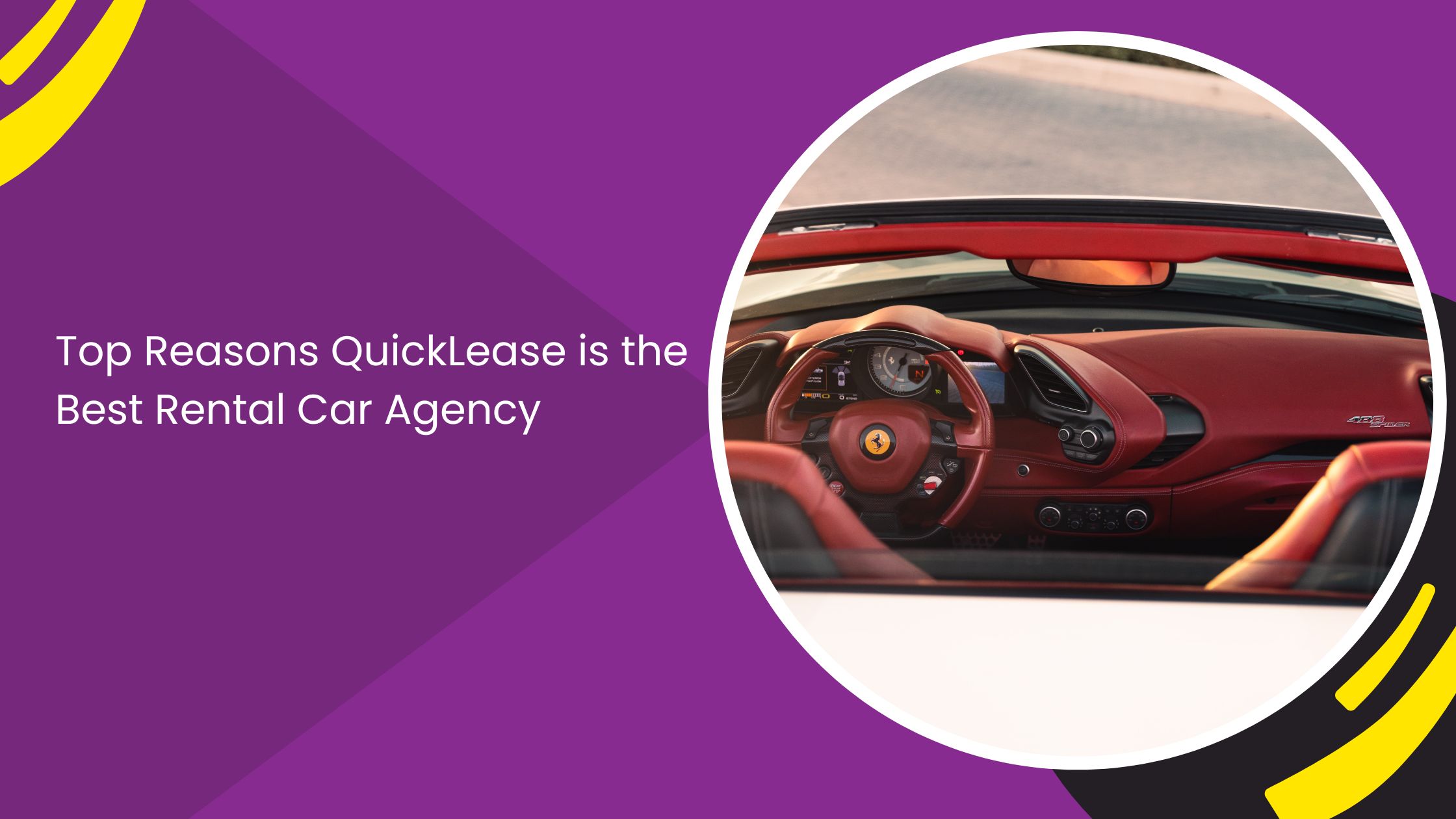 Top Reasons QuickLease is the Best Rental Car Agency